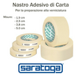 SARATOGA VERNIMASK NASTRO CARTA GOMMATA COLLA ADESIVO PER PITTORI IMBALLAGGIO MASCHERATURA saratoga