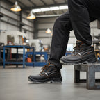 Scarpe antinfortunistiche alte Technosafe Shape S1P SRC in pelle