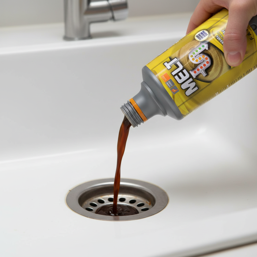 Disgorgante Acido Melt Professionale 750ml - Confezione da 5 Pezzi