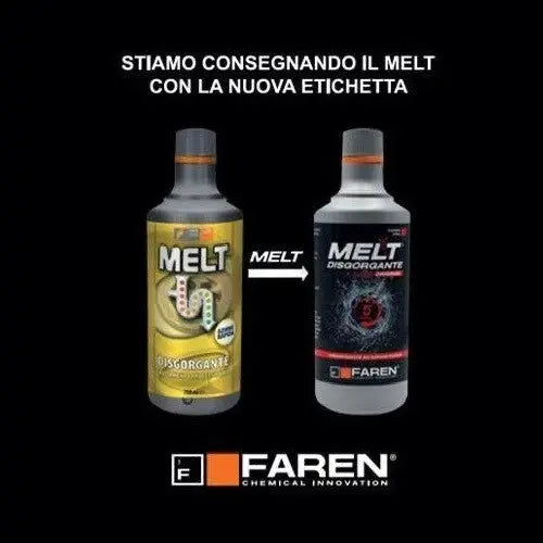 5 Flaconi Melt Disgorgante Professionale Liquido Il mio negozio